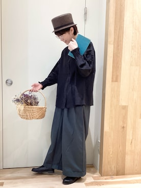 「サマンサ モスモス(Samansa Mos2)」｜keittioとなみさん（レディース・168cm）の秋コーディネート