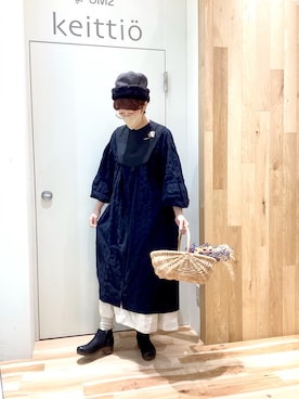 「dansko（ダンスコ）のアイテム」を使った、keittioとなみさん（レディース・167cm）の冬コーディネート