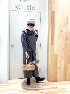 「dansko（ダンスコ）のアイテム」を使った、keittioとなみさん（レディース・167cm）の秋コーディネート