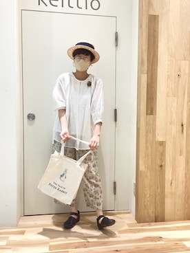 「Diu（ディウ）のアイテム」を使った、keittioとなみさん（レディース・167cm）の春コーディネート