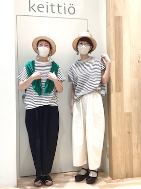 keittioとなみさん（レディース・166cm）の夏コーディネート