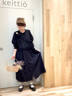 「サマンサ モスモス(Samansa Mos2)」｜keittioとなみさん（レディース・168cm）の秋コーディネート