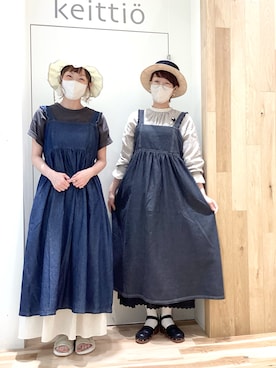 keittioとなみさん（レディース・166cm）の春コーディネート