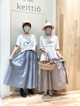 keittioとなみさん（レディース・168cm）の春コーディネート