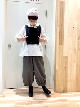 「dansko（ダンスコ）のアイテム」を使った、keittioとなみさん（レディース・167cm）の冬コーディネート