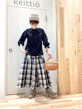 「dansko（ダンスコ）のアイテム」を使った、keittioとなみさん（レディース・167cm）の冬コーディネート
