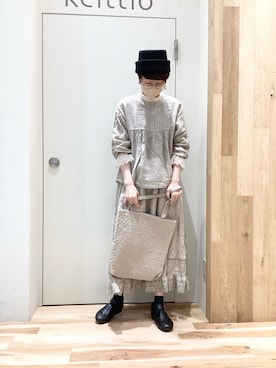 「Diu（ディウ）のアイテム」を使った、keittioとなみさん（レディース・167cm）の夏コーディネート