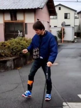 「UNDERCOVER（アンダーカバー）のアイテム」を使った、under5100さん（メンズ・181cm）の冬コーディネート