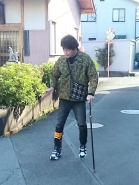 「UNDERCOVER（アンダーカバー）のアイテム」を使った、under5100さん（メンズ・181cm）の春コーディネート