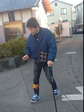 「UNDERCOVER（アンダーカバー）のアイテム」を使った、under5100さん（メンズ・181cm）の冬コーディネート