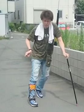 「WTAPS（ダブルタップス）のアイテム（バッグ）」を使った、under5100さん（メンズ・181cm）の夏コーディネート