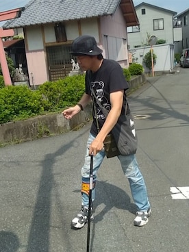 「アイテム（腕時計）」を使った、under5100さん（メンズ・181cm）の夏コーディネート
