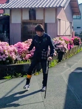 「Reebok（リーボック）のアイテム」を使った、under5100さん（メンズ・181cm）の春コーディネート