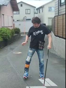 「Reebok(リーボック)のアイテム」を使った、under5100さん(メンズ・181cm)の夏コーディネート