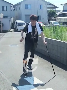 「WTAPS（ダブルタップス）のアイテム（バッグ）」を使った、under5100さん（メンズ・181cm）の夏コーディネート