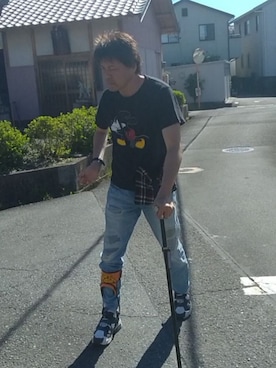 「アイテム（腕時計）」を使った、under5100さん（メンズ・181cm）の夏コーディネート