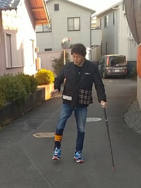 「UNDERCOVER（アンダーカバー）のアイテム」を使った、under5100さん（メンズ・181cm）の冬コーディネート