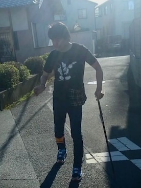 「UNDERCOVER（アンダーカバー）のアイテム」を使った、under5100さん（メンズ・181cm）の夏コーディネート