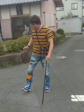 「UNDERCOVER（アンダーカバー）のアイテム」を使った、under5100さん（メンズ・181cm）の夏コーディネート