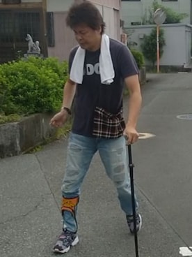 「アイテム（アナログ腕時計）」を使った、under5100さん（メンズ・181cm）の秋コーディネート