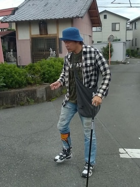 「WTAPS（ダブルタップス）のアイテム」を使った、under5100さん（メンズ・181cm）の秋コーディネート