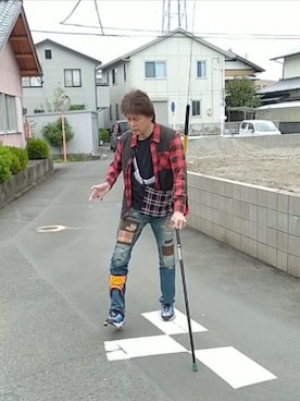 「AFFA（エーエフエフエー）のアイテム」を使った、under5100さん（メンズ・181cm）の秋コーディネート