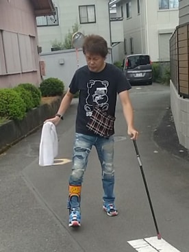 「UNDERCOVER（アンダーカバー）のアイテム」を使った、under5100さん（メンズ・181cm）の秋コーディネート