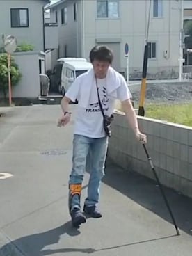 「TRANSPORT（トランスポート）のアイテム」を使った、under5100さん（メンズ・181cm）の秋コーディネート