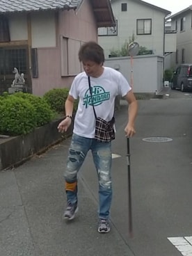 「UNDERCOVER（アンダーカバー）のアイテム」を使った、under5100さん（メンズ・181cm）の夏コーディネート