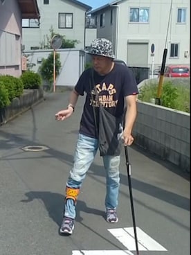 「HYSTERIC GLAMOUR（ヒステリックグラマー）のアイテム」を使った、under5100さん（メンズ・181cm）の秋コーディネート