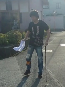 「UNDERCOVER（アンダーカバー）のアイテム」を使った、under5100さん（メンズ・181cm）の夏コーディネート