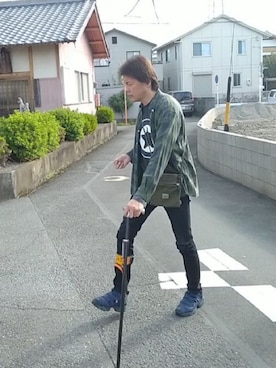 「WTAPS（ダブルタップス）のアイテム（バッグ）」を使った、under5100さん（メンズ・181cm）の秋コーディネート