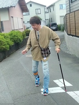 「WTAPS（ダブルタップス）のアイテム」を使った、under5100さん（メンズ・181cm）の春コーディネート