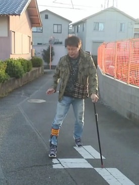 「Reebok(リーボック)のアイテム」を使った、under5100さん(メンズ・181cm)の秋コーディネート