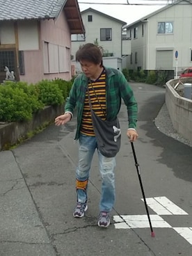 「HYSTERIC GLAMOUR（ヒステリックグラマー）のアイテム」を使った、under5100さん（メンズ・181cm）の秋コーディネート