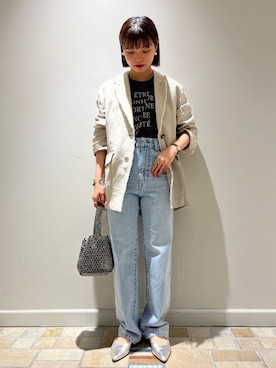 新谷さん（レディース・157cm）の春コーディネート