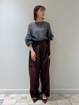 新谷さんのコーディネート