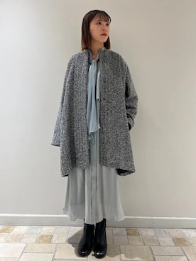 新谷さん（レディース・157cm）の冬コーディネート