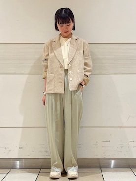 新谷さんのコーディネート