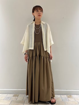 新谷さん（レディース・157cm）の秋コーディネート