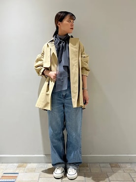 新谷さん（レディース・157cm）の春コーディネート