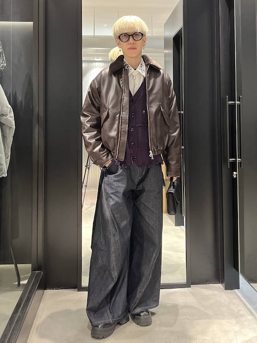 SET UP対応】3ディメンションデニムパンツ(HARE)（デニムパンツ