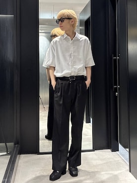 てんまさん（メンズ・178cm）の春コーディネート