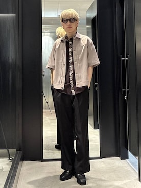 てんまさん（メンズ・178cm）の春コーディネート