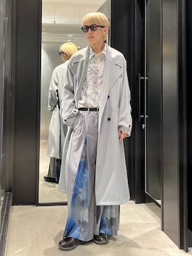 てんまさん（メンズ・178cm）の春コーディネート