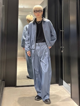 てんまさん（メンズ・178cm）の冬コーディネート