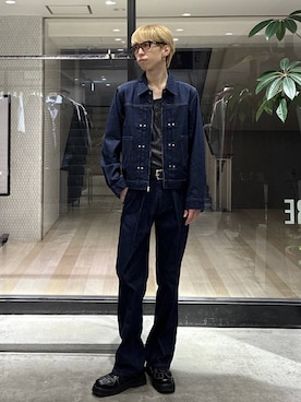 てんまさん(メンズ・178cm)の秋コーディネート