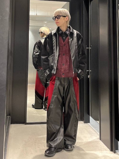 SET UP対応】TSUNAGARIレザーブルゾン(HARE)（ブルゾン）｜HARE（ハレ