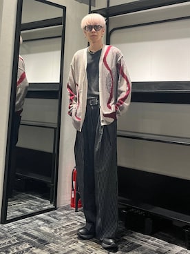 「HARE（ハレ）のアイテム」を使った、てんまさん（メンズ・178cm）の夏コーディネート