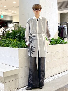 てんまさん(メンズ・181cm)の夏コーディネート